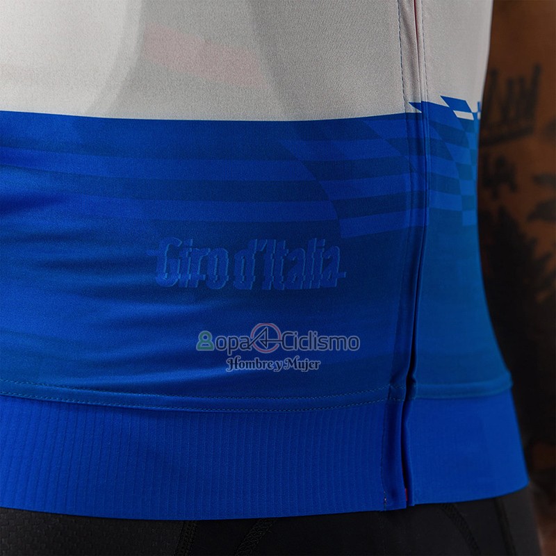 Giro d'Italia Ropa Ciclismo Culotte Corto 2023 Hombre Mangas Cortas Azul
